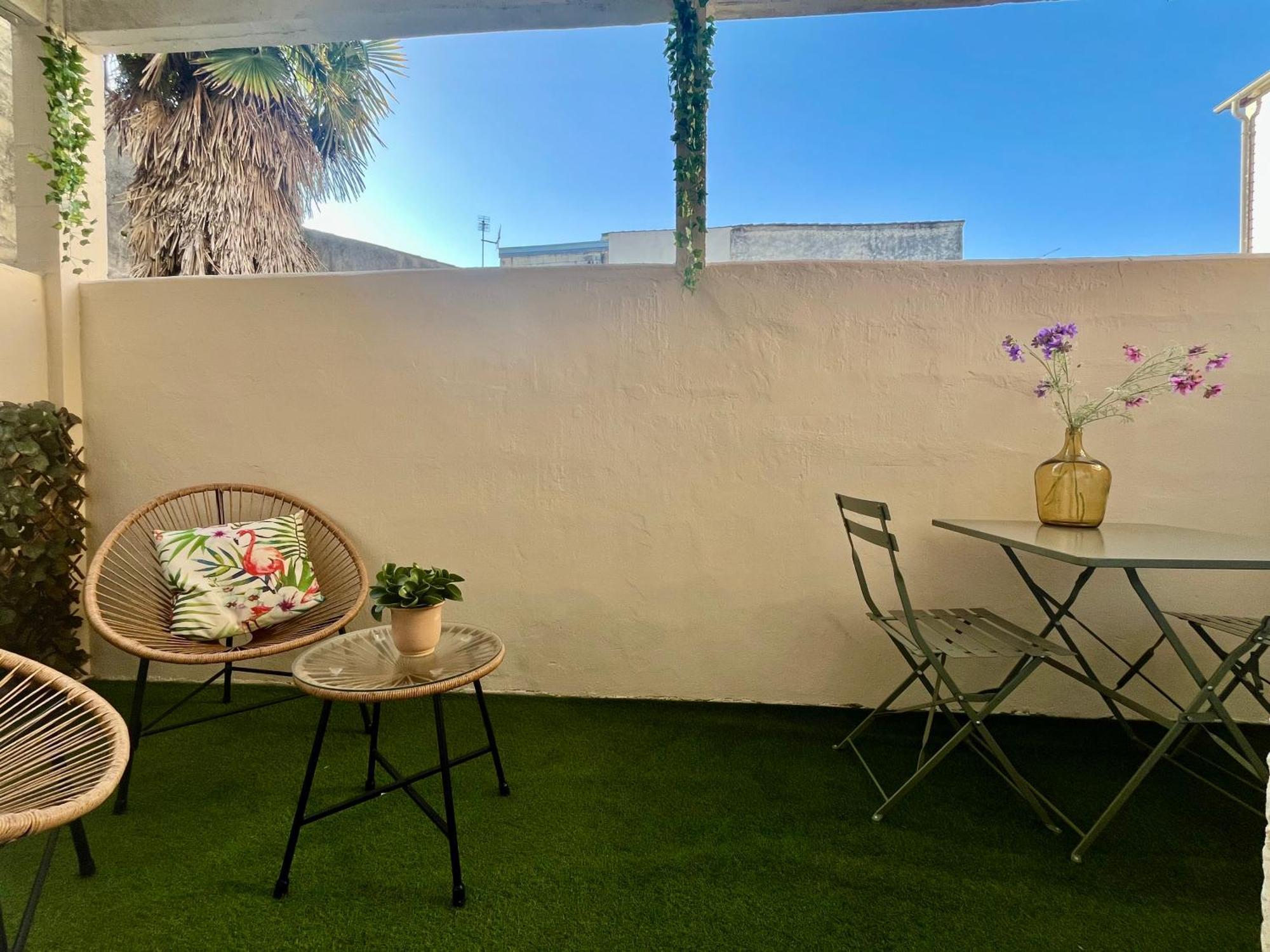 라로셸 Escapade Vintage Avec Terrasse En Centre Historique 아파트 외부 사진